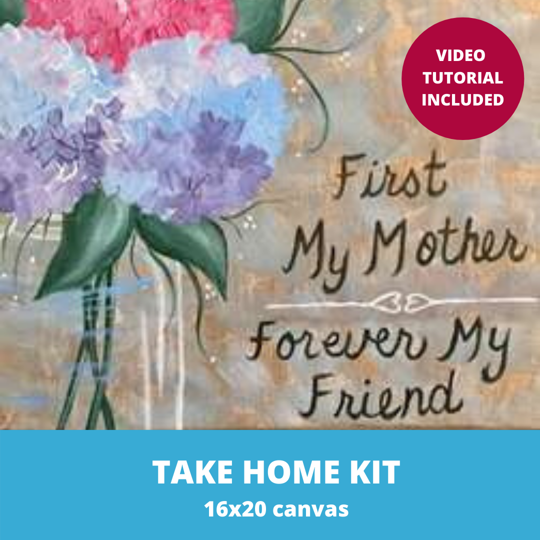 Recorded Online Tutorial - Hydrangeas For Mom